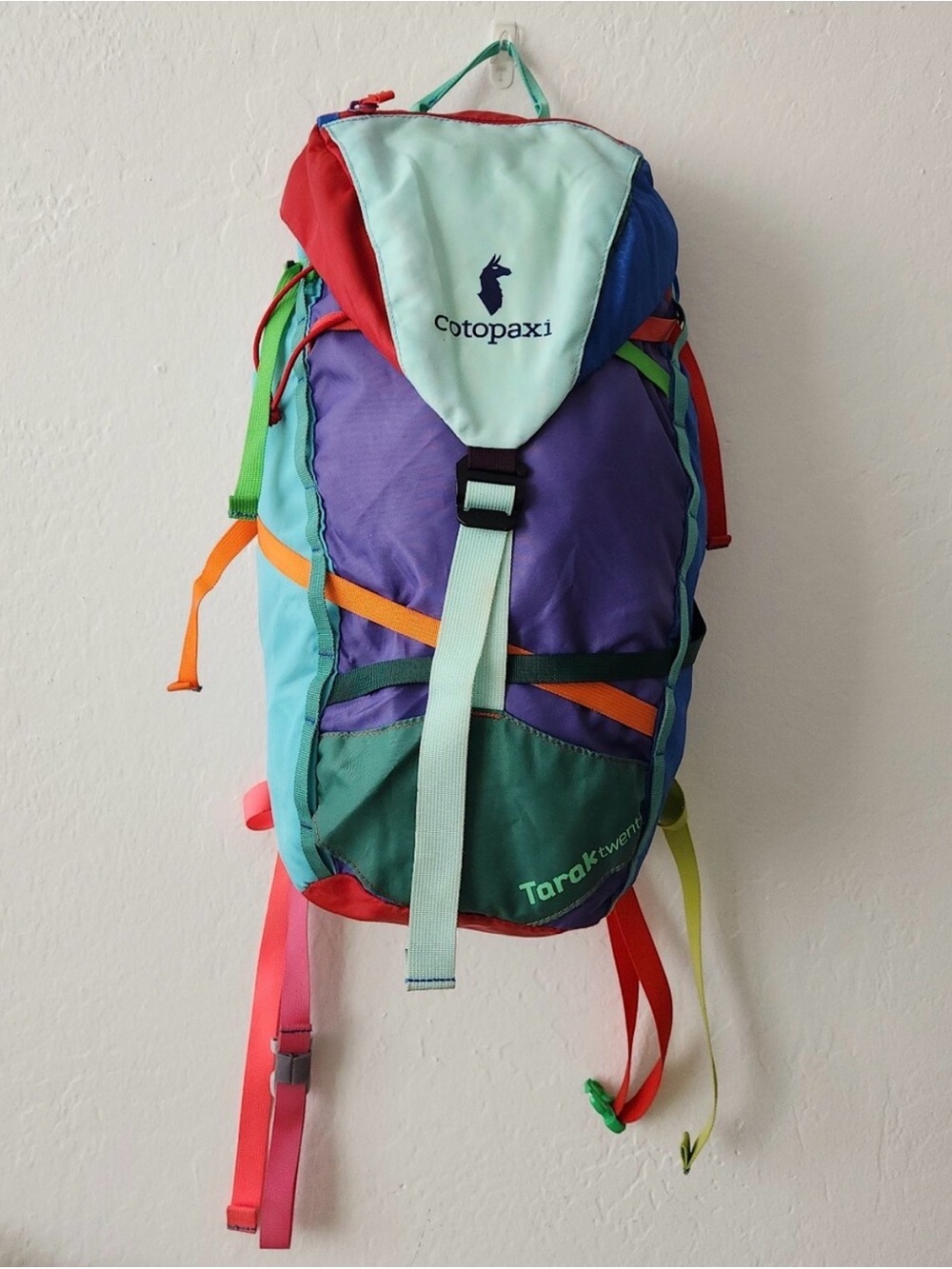 Cotopaxi Multicolor Backpack - Purple, Teal, Red, Mint